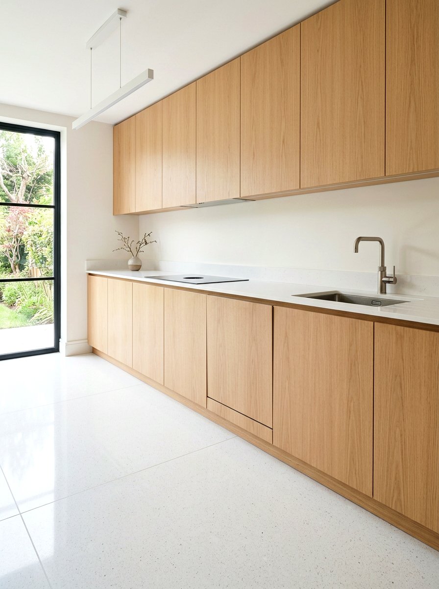 Integrated appliance door - 30 utility room ideas