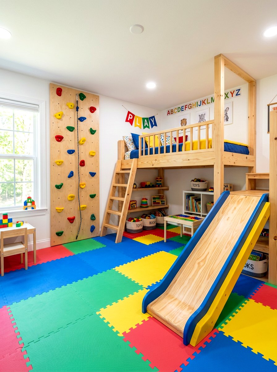 Interactive Play Kids Room - 30 kids room ideas