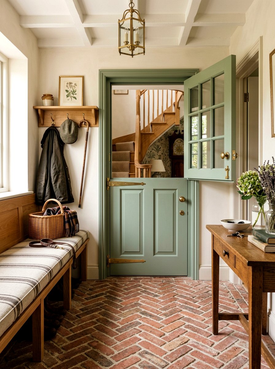 Interior Dutch Door - 30 quiet luxury mudroom ideas