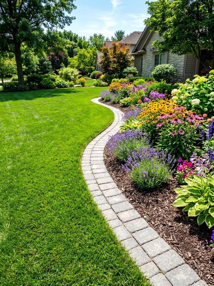 30 Concrete Garden Border Ideas to Upgrade Your Yard Today - Suite 101