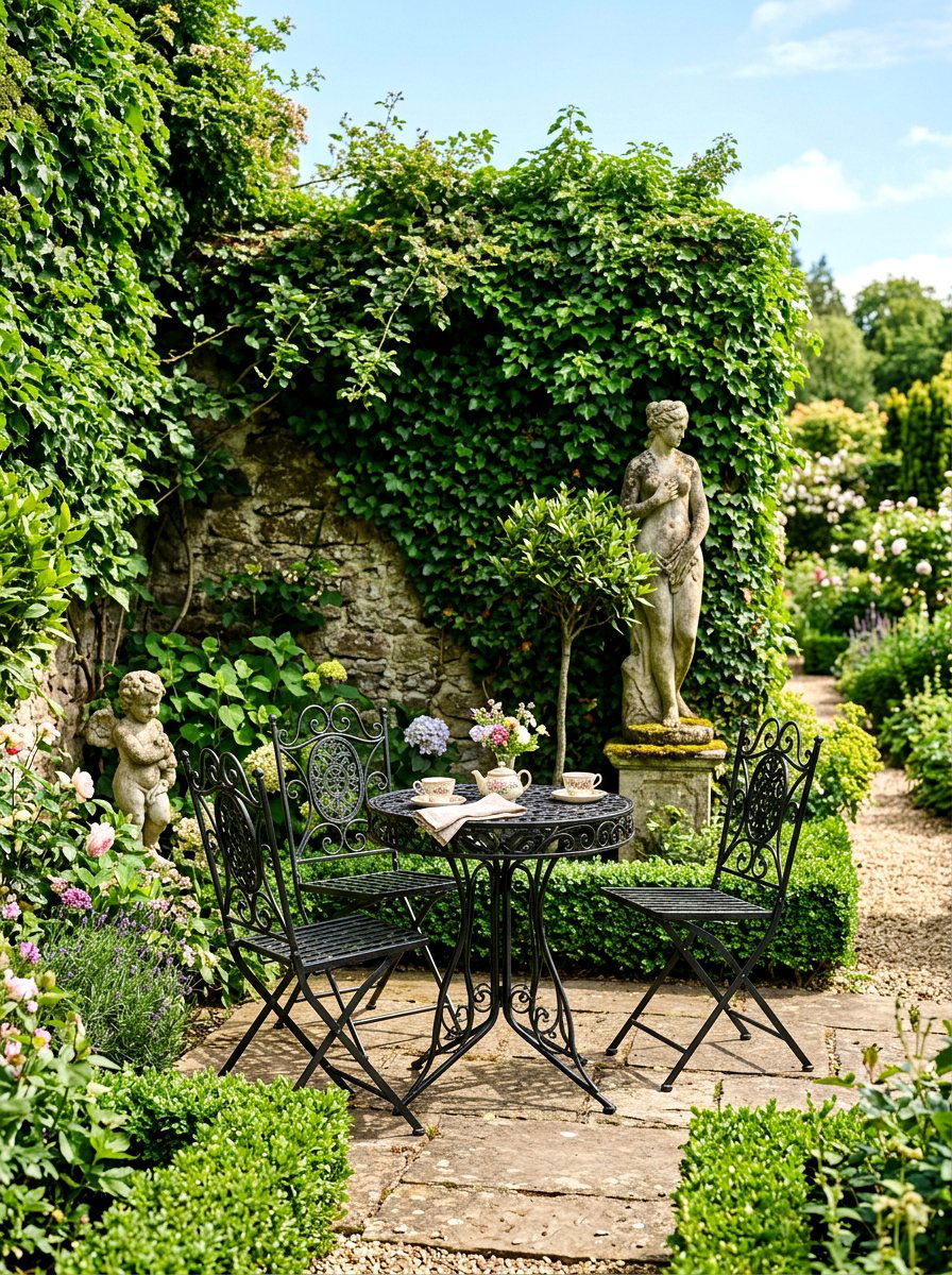 Iron Folding Bistro Set - 30 folding bistro set ideas