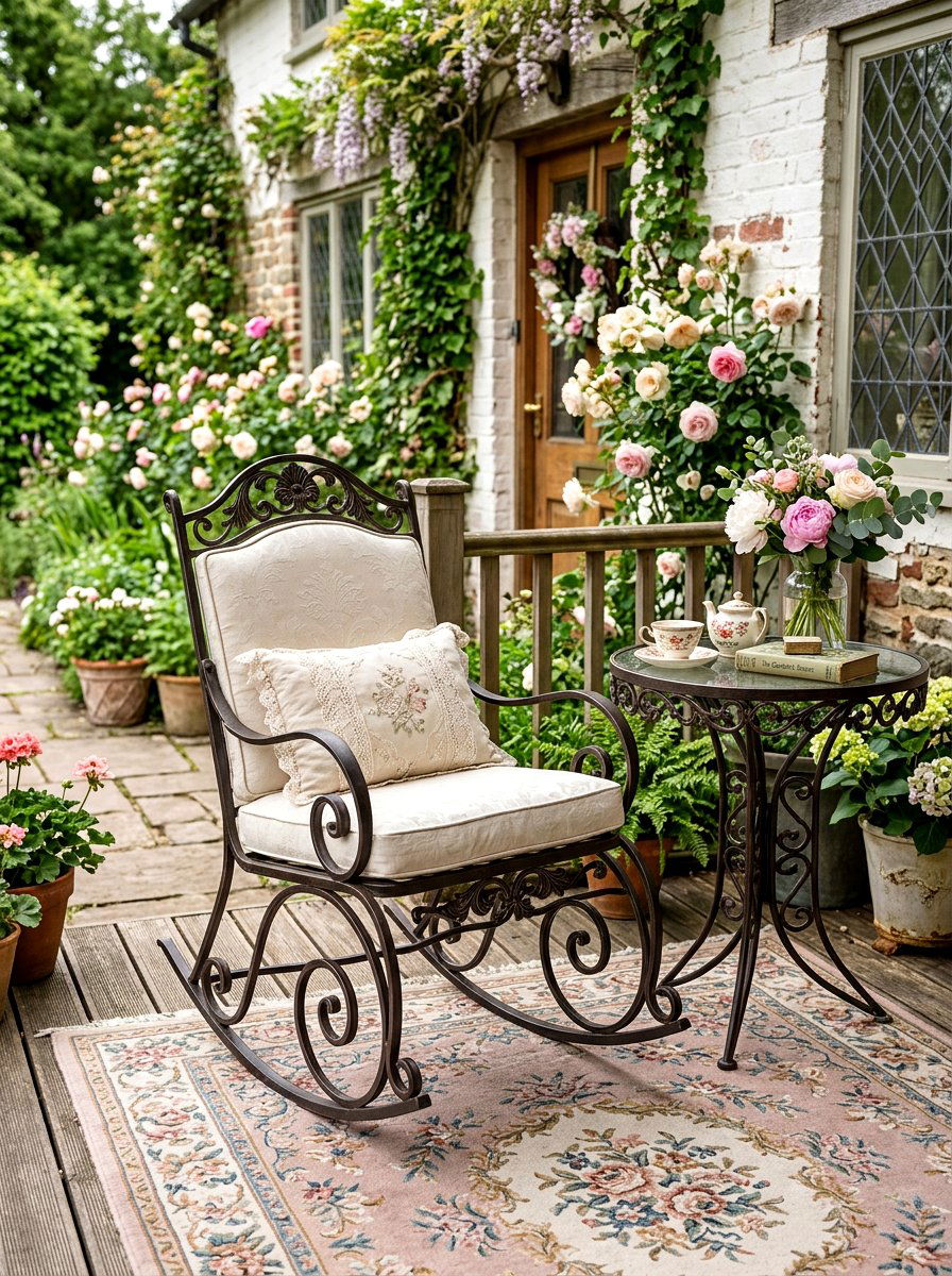 Iron Rocking Chair Porch - 30 rocking chair porch styling ideas