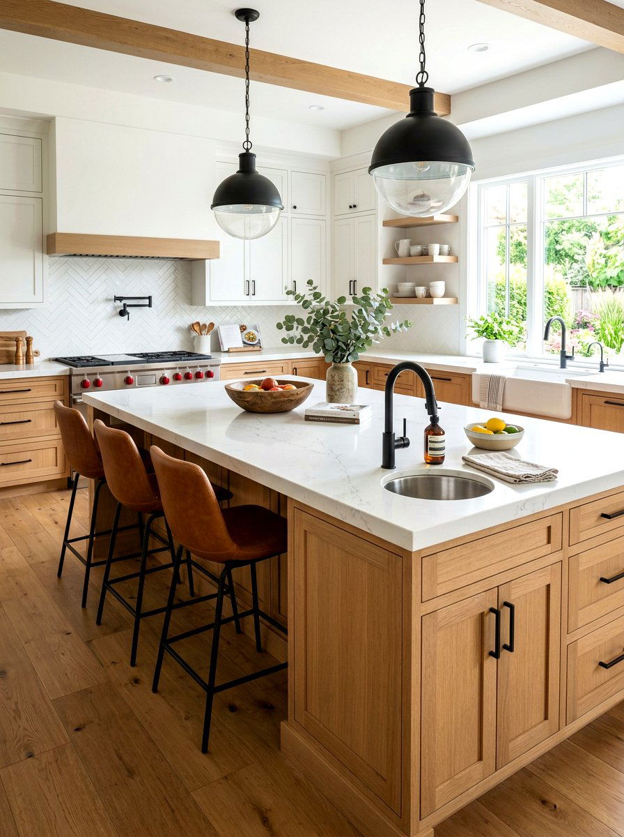 Island Prep Sink - 30 second prep space kitchen ideas