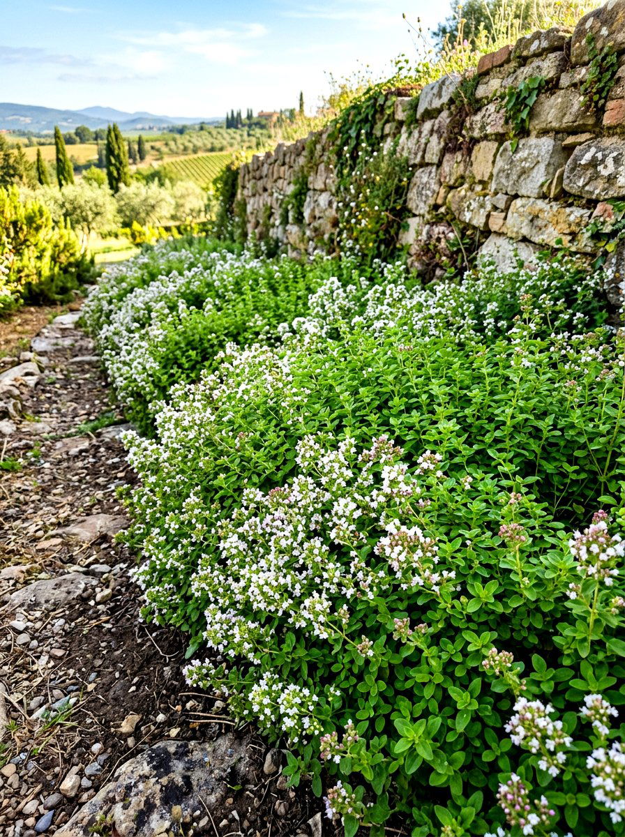 Italian Oregano Patch - 30 pizza garden ideas