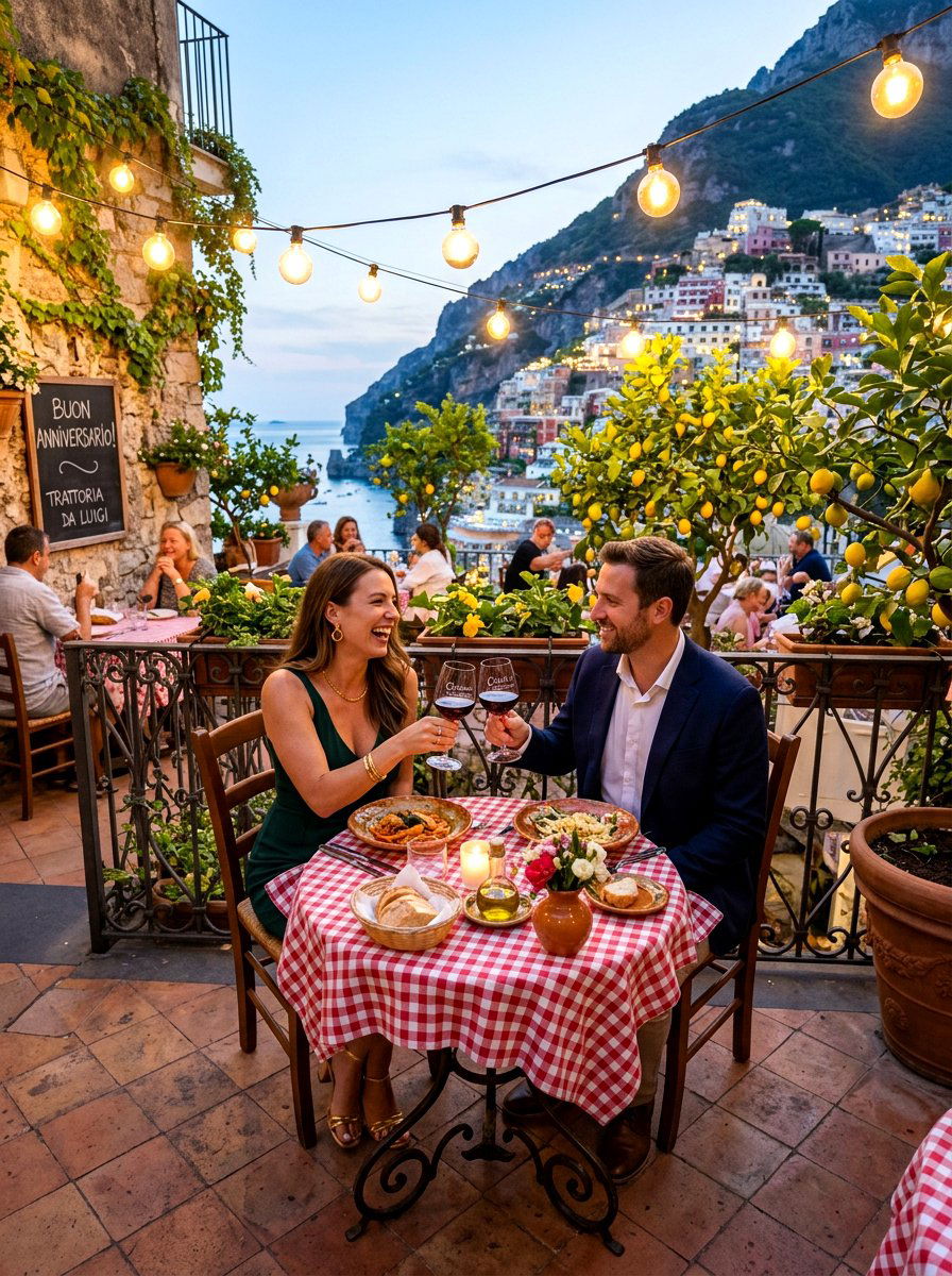 Italian bistro patio decor - 30 anniversary dinner at home ideas