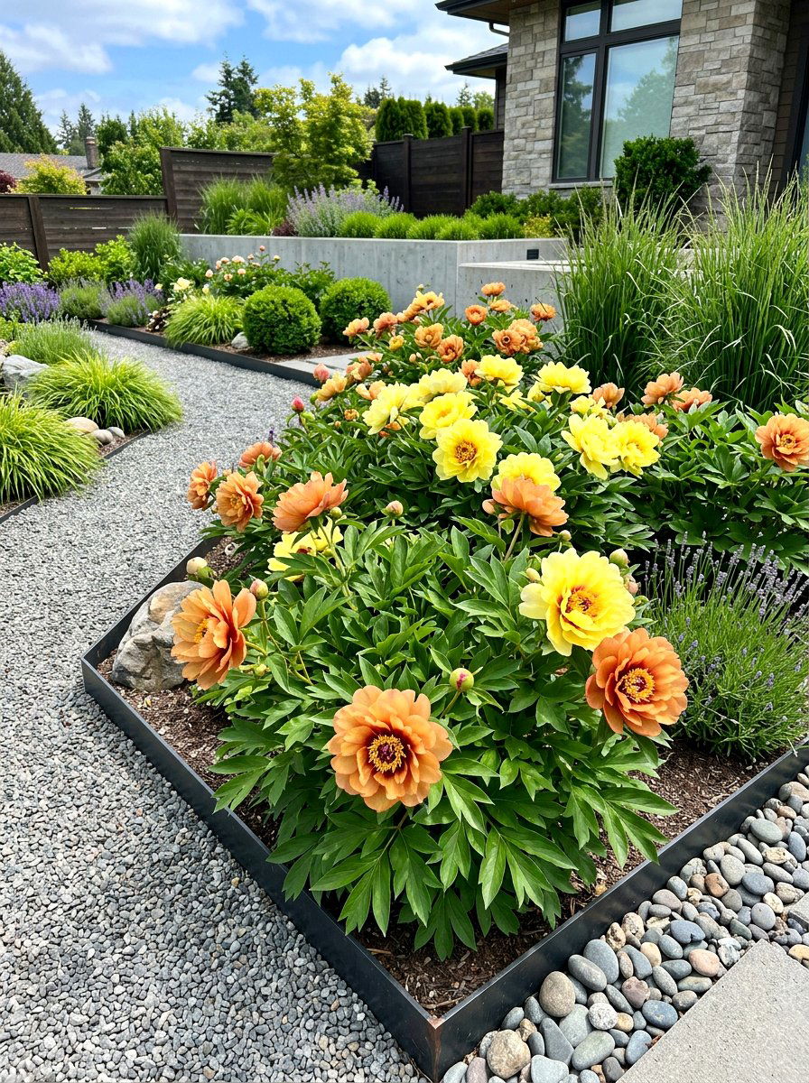 Itoh Peony Garden Bed - 30 peony garden bed ideas