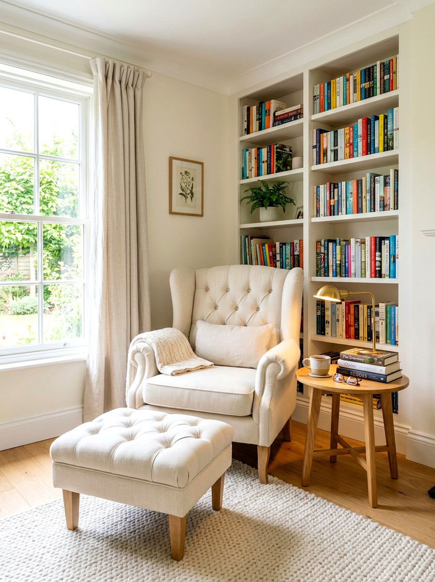 Ivory Accent Seating - 30 ivory home decor ideas