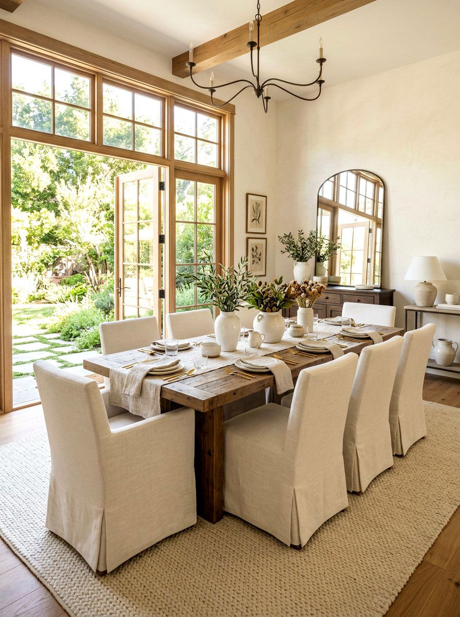 Ivory Dining Room - 30 ivory home decor ideas