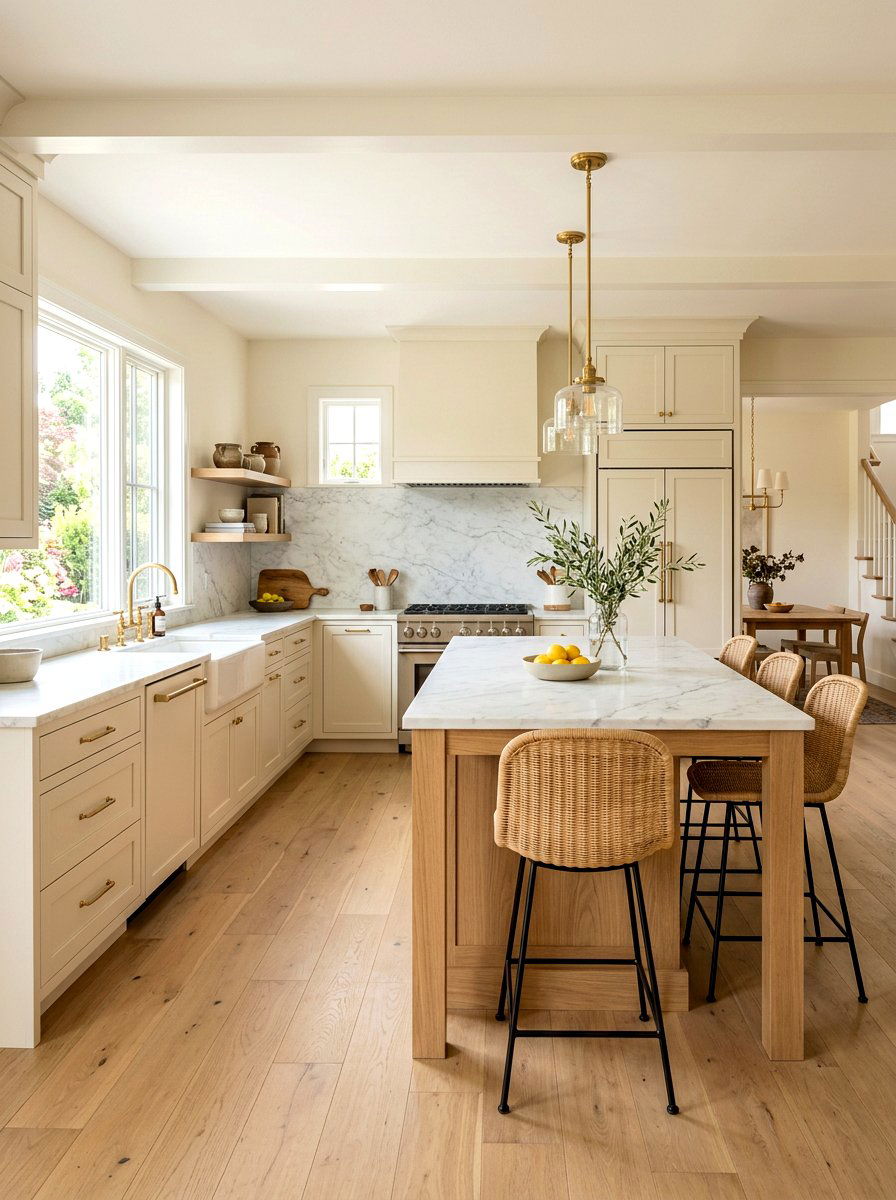 Ivory Kitchen - 30 ivory home decor ideas