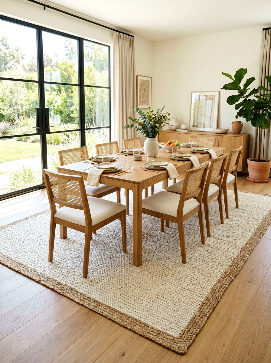 Ivory Natural Rug - 30 ivory home decor ideas