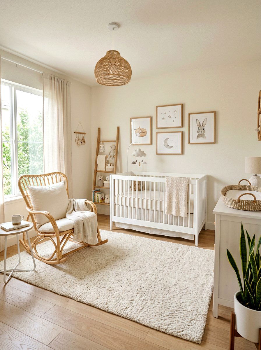 Ivory Nursery - 30 ivory home decor ideas