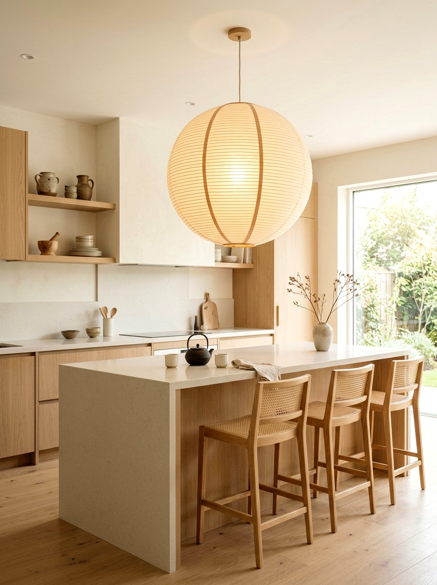 Ivory Pendent Light - 30 ivory home decor ideas