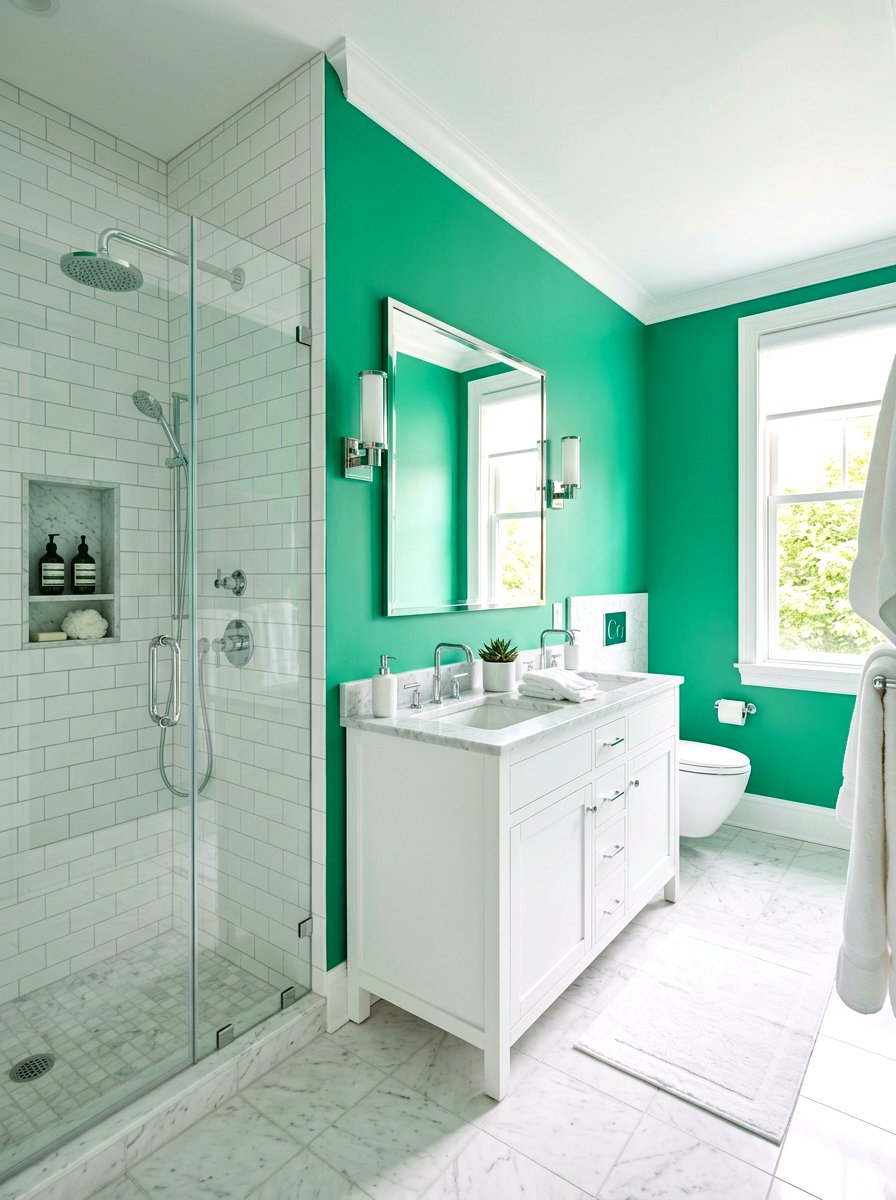 Jade And White Bathroom - 30 jade bathroom ideas