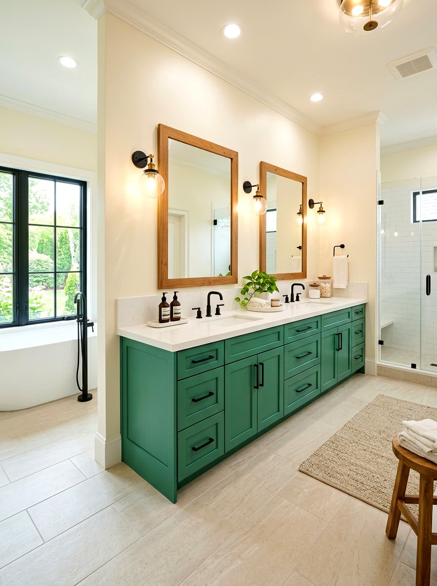 Jade Green Bathroom Cabinets - 30 jade bathroom ideas