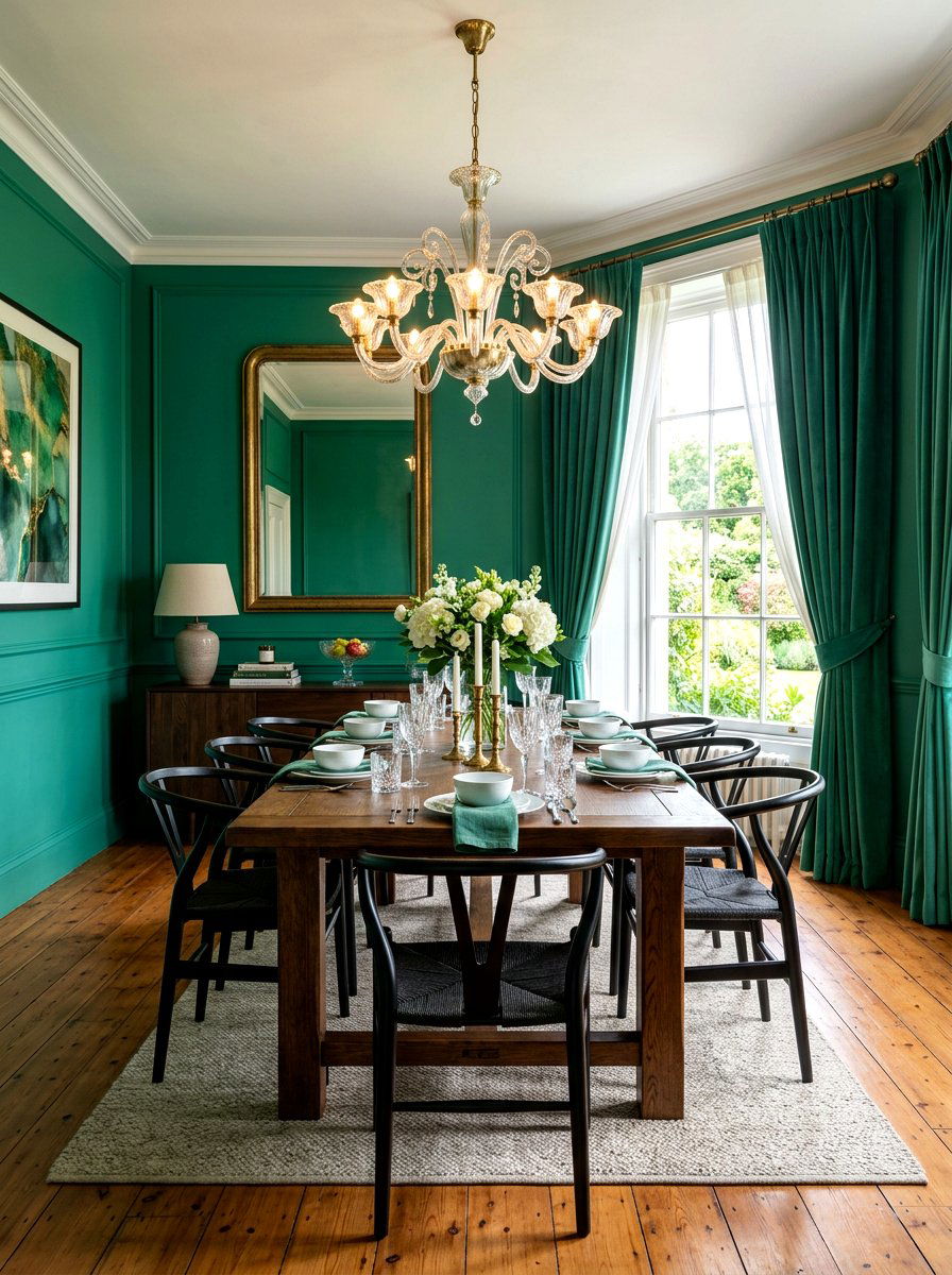 Jade Green Dining Room - 30 jade green decor ideas