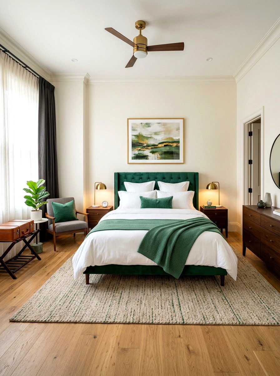 Jade Green Guest Room - 30 jade green decor ideas
