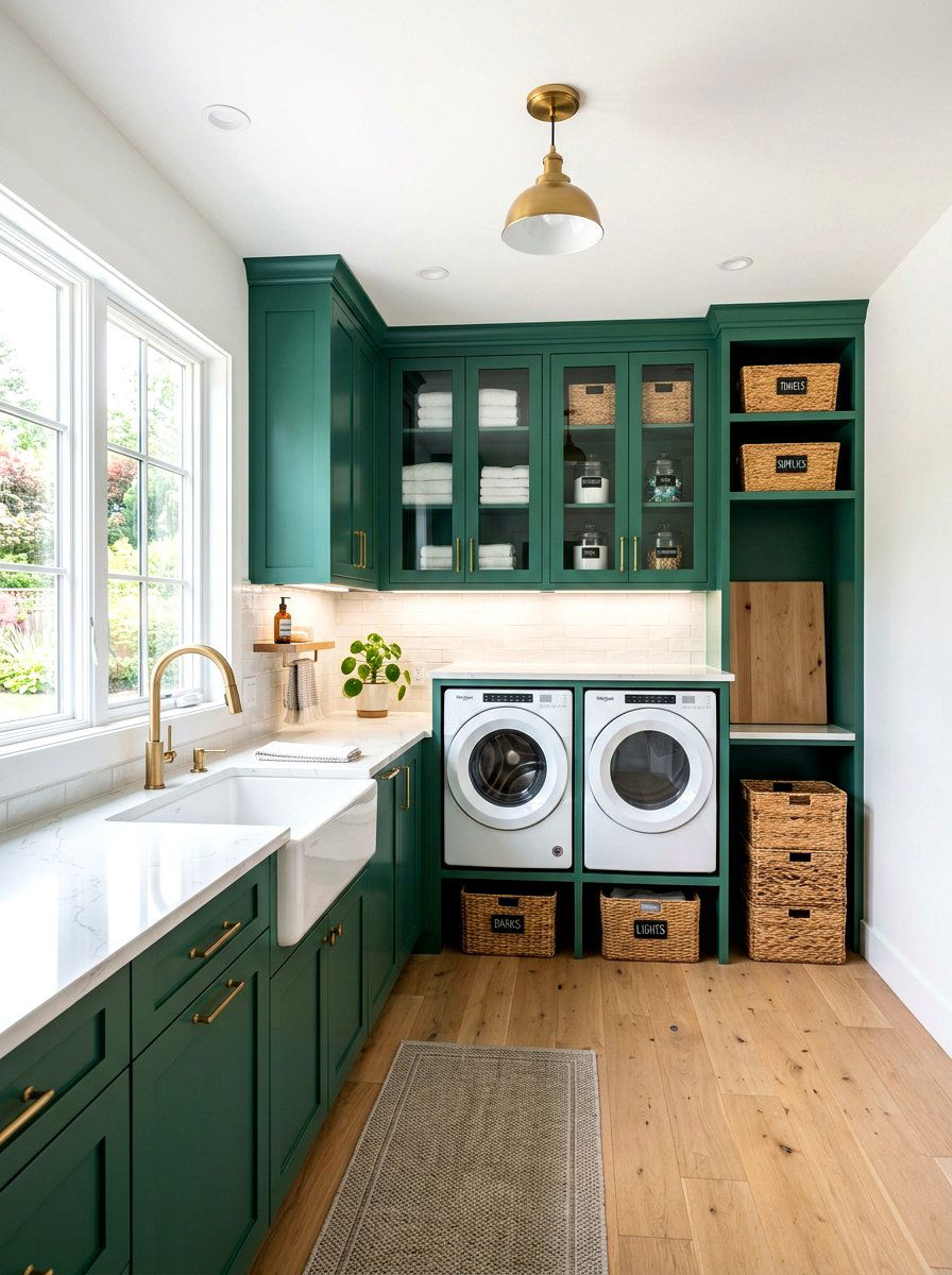 Jade Green Laundry Room - 30 jade green decor ideas