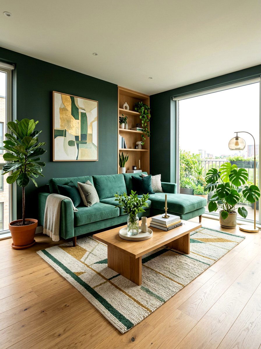 Jade Green Living Room - 30 jade green decor ideas