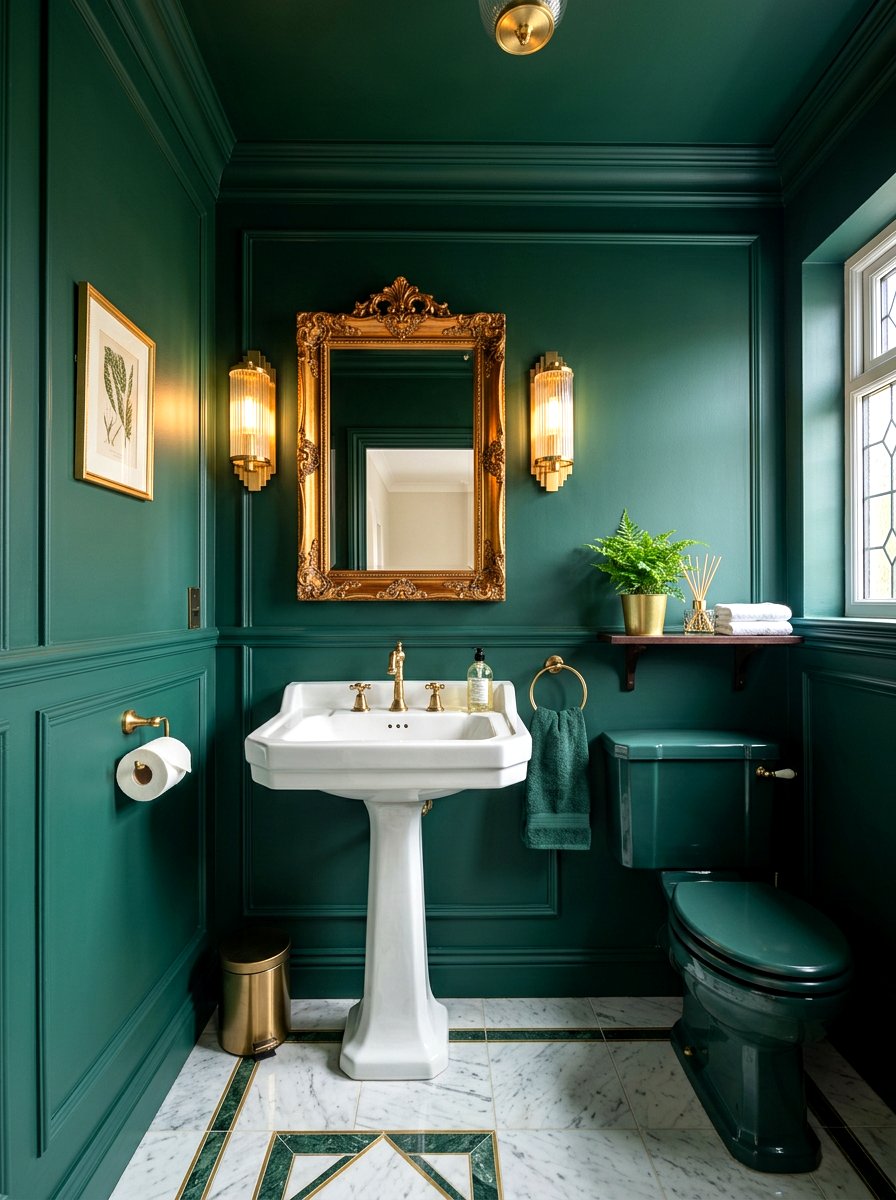Jade Green Powder Room - 30 jade green decor ideas