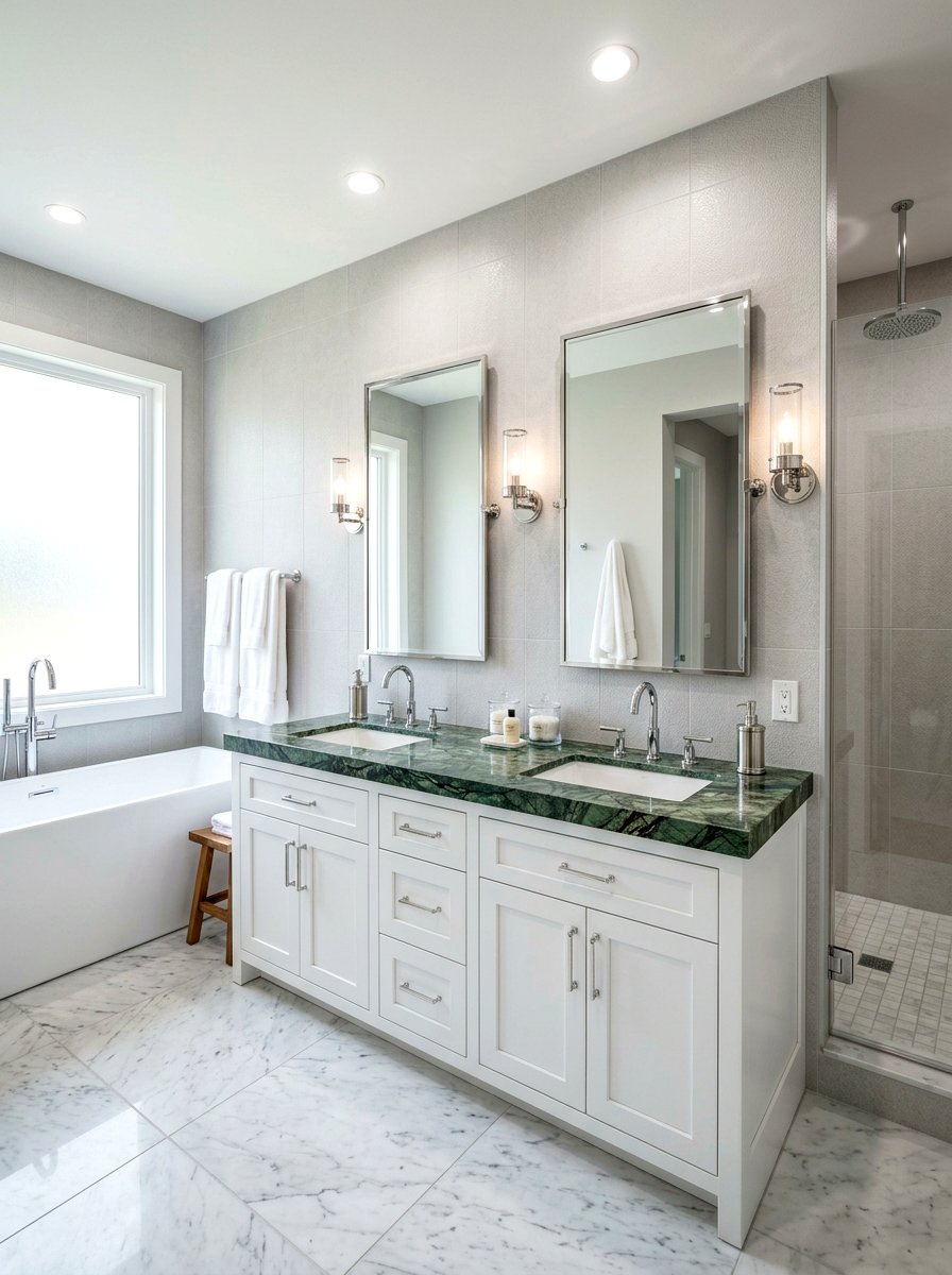 Jade Marble Countertop - 30 jade bathroom ideas