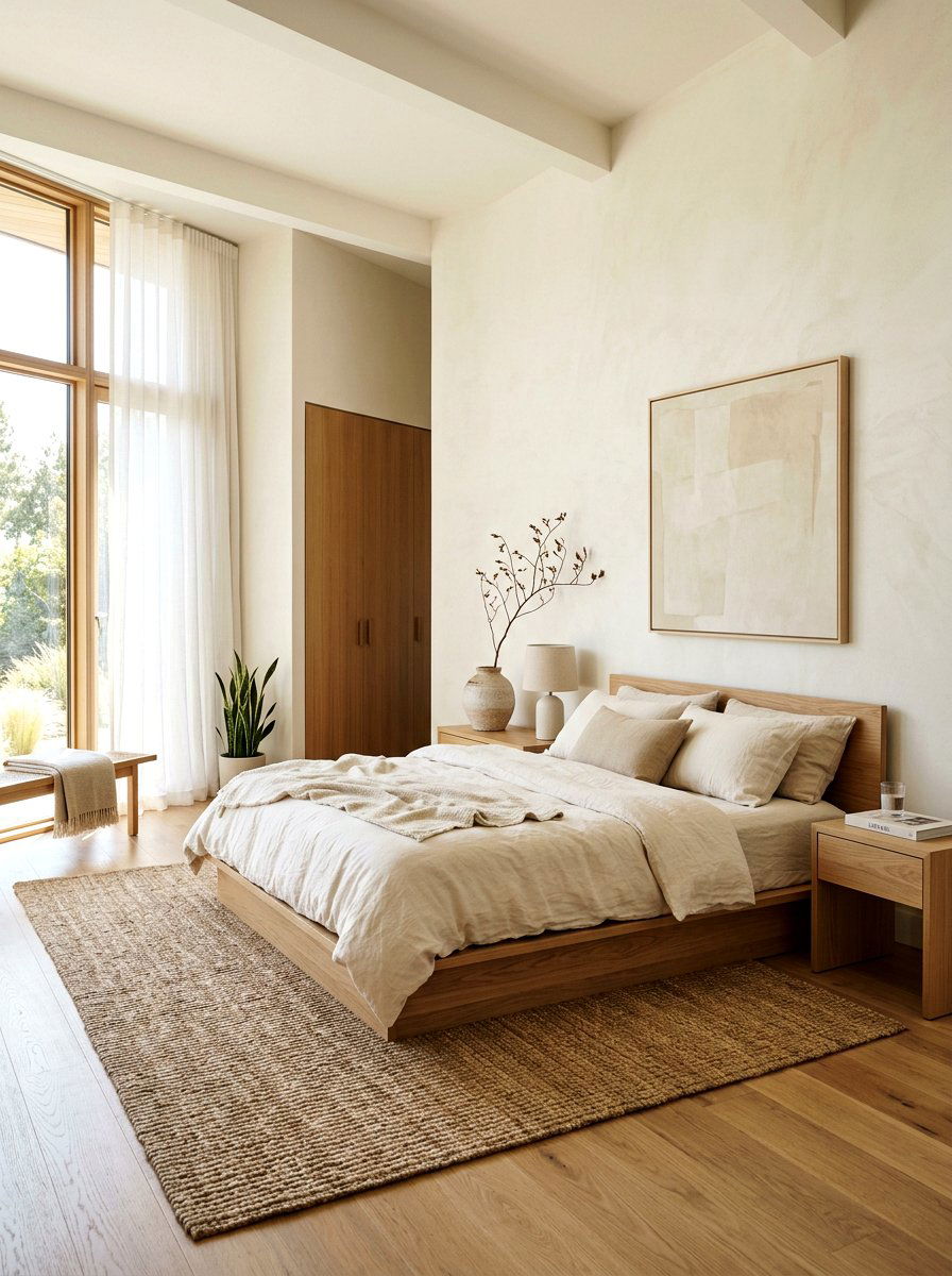 Japandi Bedroom - 30 viral bedroom decor ideas