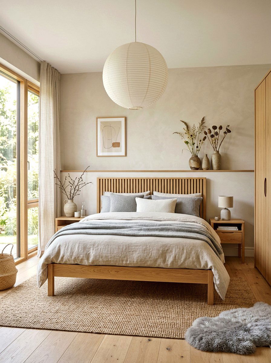 Japandi Bedroom - 30 aesthetic bedroom ideas