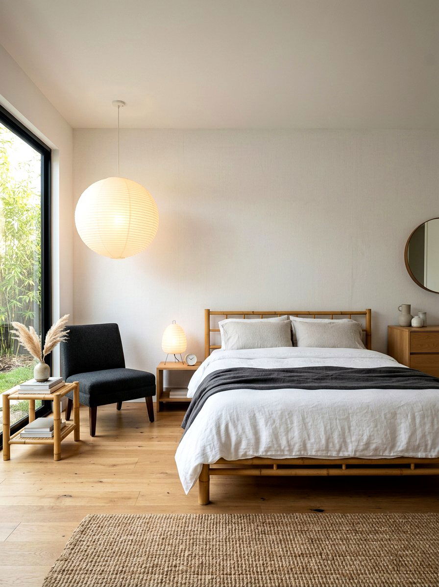Japandi Linen White Bedroom 1 - 30 linen white bedroom ideas
