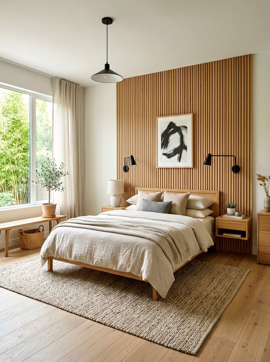 Japandi Linen White Bedroom - 30 linen white bedroom ideas