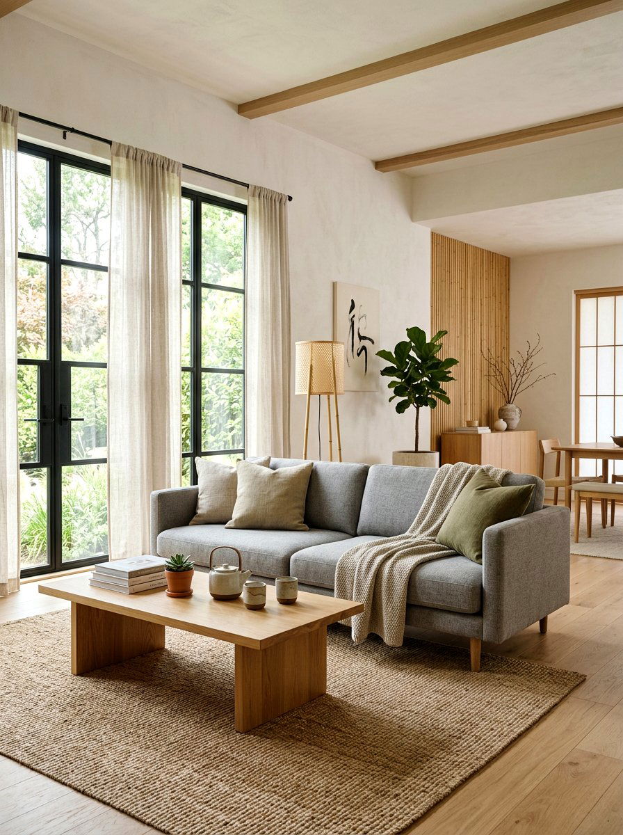 Japandi Living Room - 30 viral living room decor ideas
