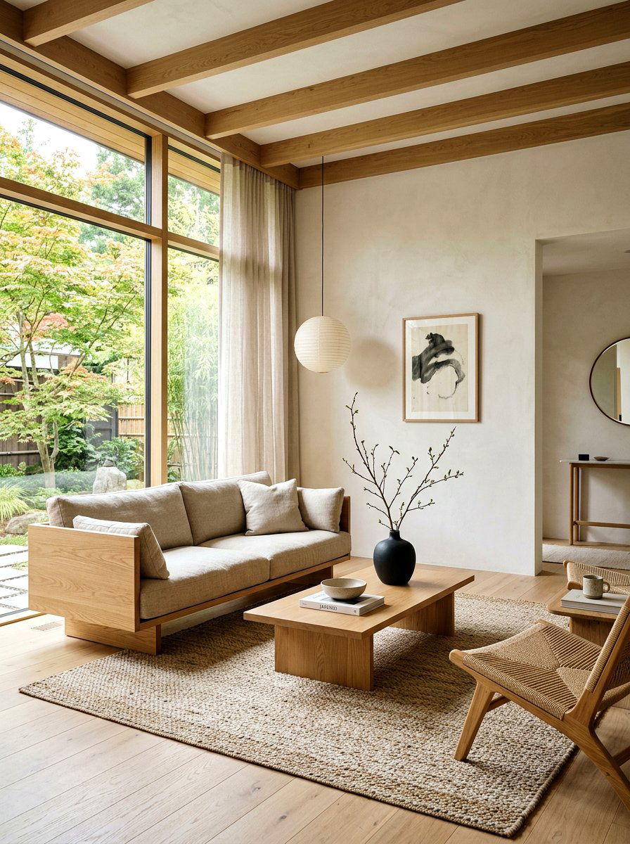 Japandi Living Room - 30 modern living room ideas