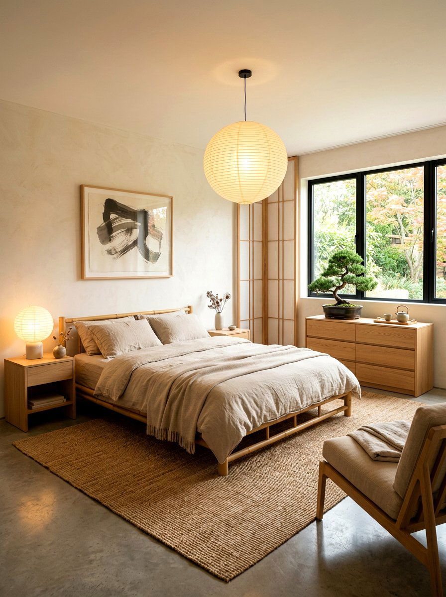 Japandi Style Bedroom - 30 modern bedroom ideas