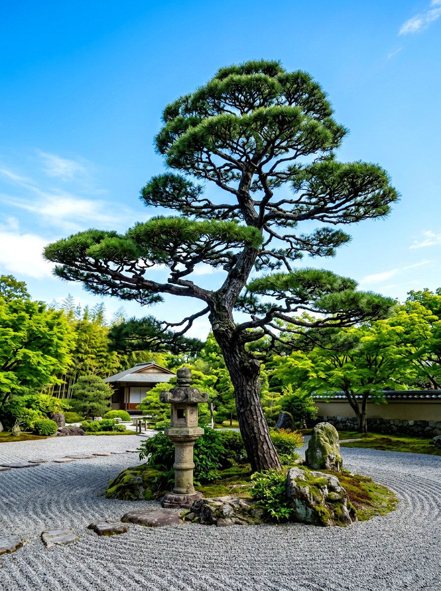 Japanese Black Pine - 30 Japanese garden ideas