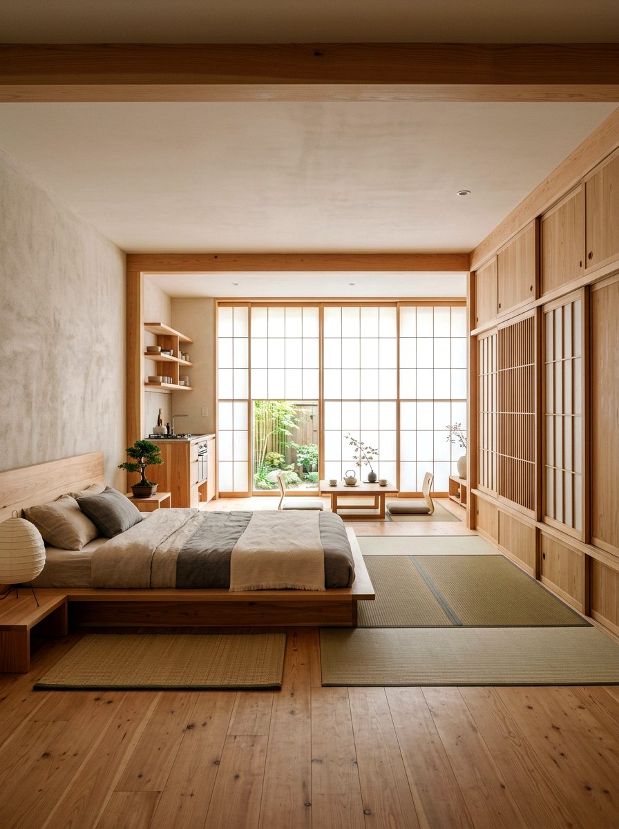 Japanese Inspired Studio Apartment - 30 editorial studio apartment ideas