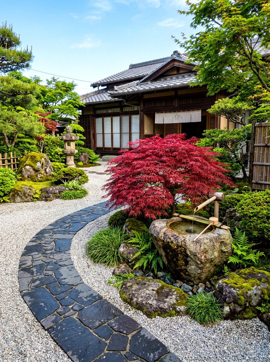 Japanese Maple Shrub - 30 front yard shrub ideas