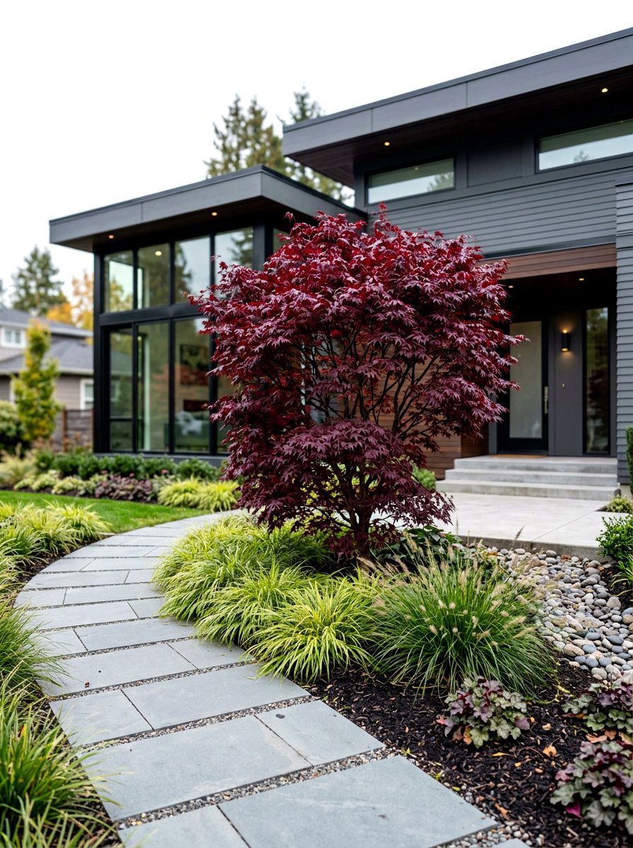 Japanese Maple - 30 front yard tree ideas