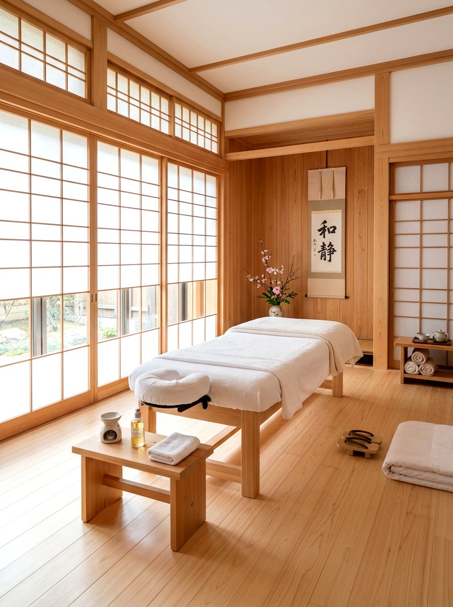 Japanese Massage Room - 30 massage corner ideas