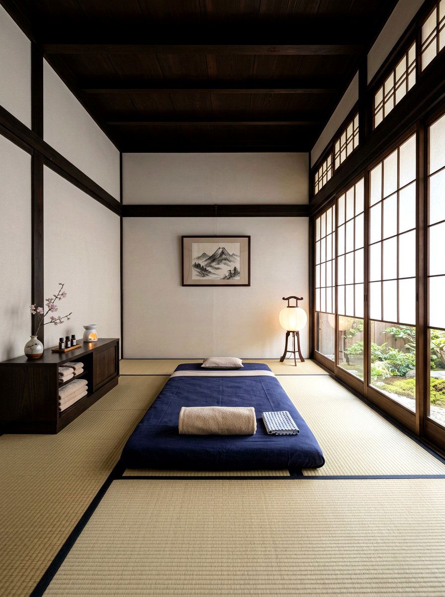 Japanese Massage Room - 30 massage room ideas