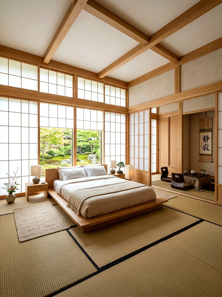 Japanese Master Suite - 30 luxury master suite ideas