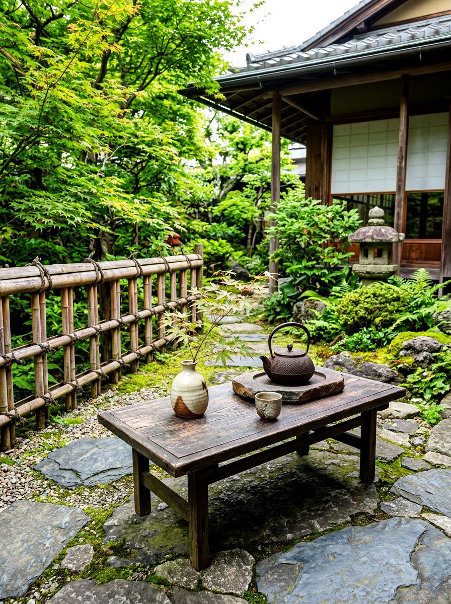 Japanese Outdoor Coffee Table - 30 outdoor coffee table styling ideas