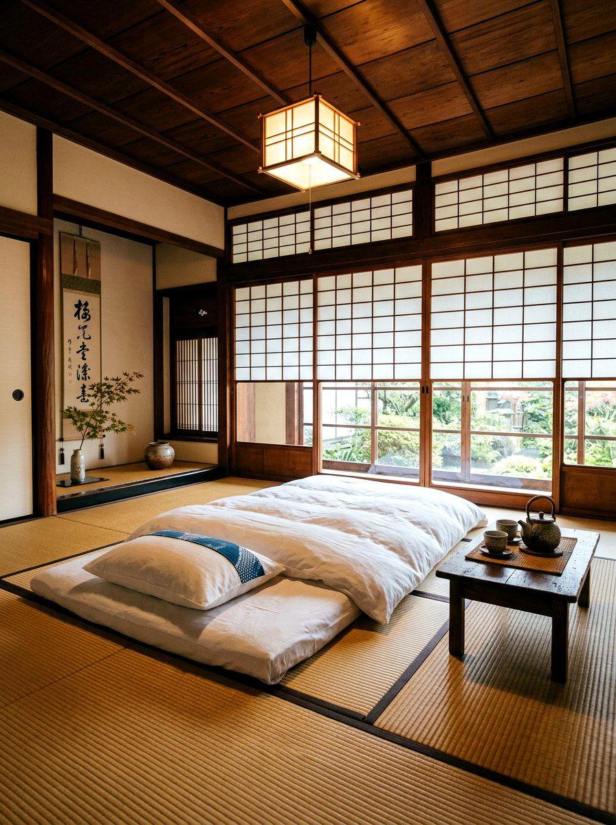 Japanese Shikibuton Floor Bed - 30 floor bed bedroom ideas