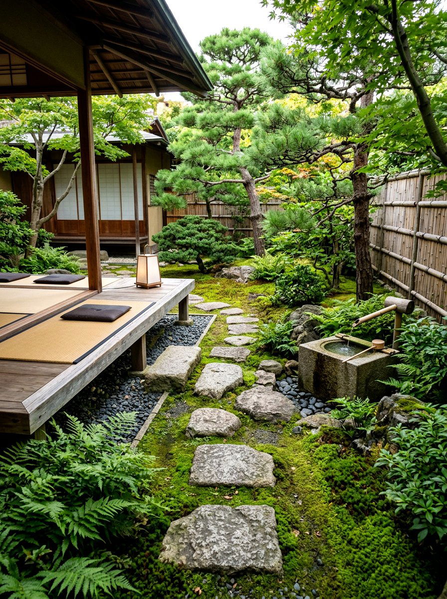 Japanese Tea Garden - 30 boutique hotel patio ideas