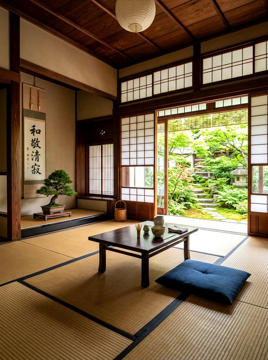 Japanese Tea House - 30 backyard retreat shed ideas