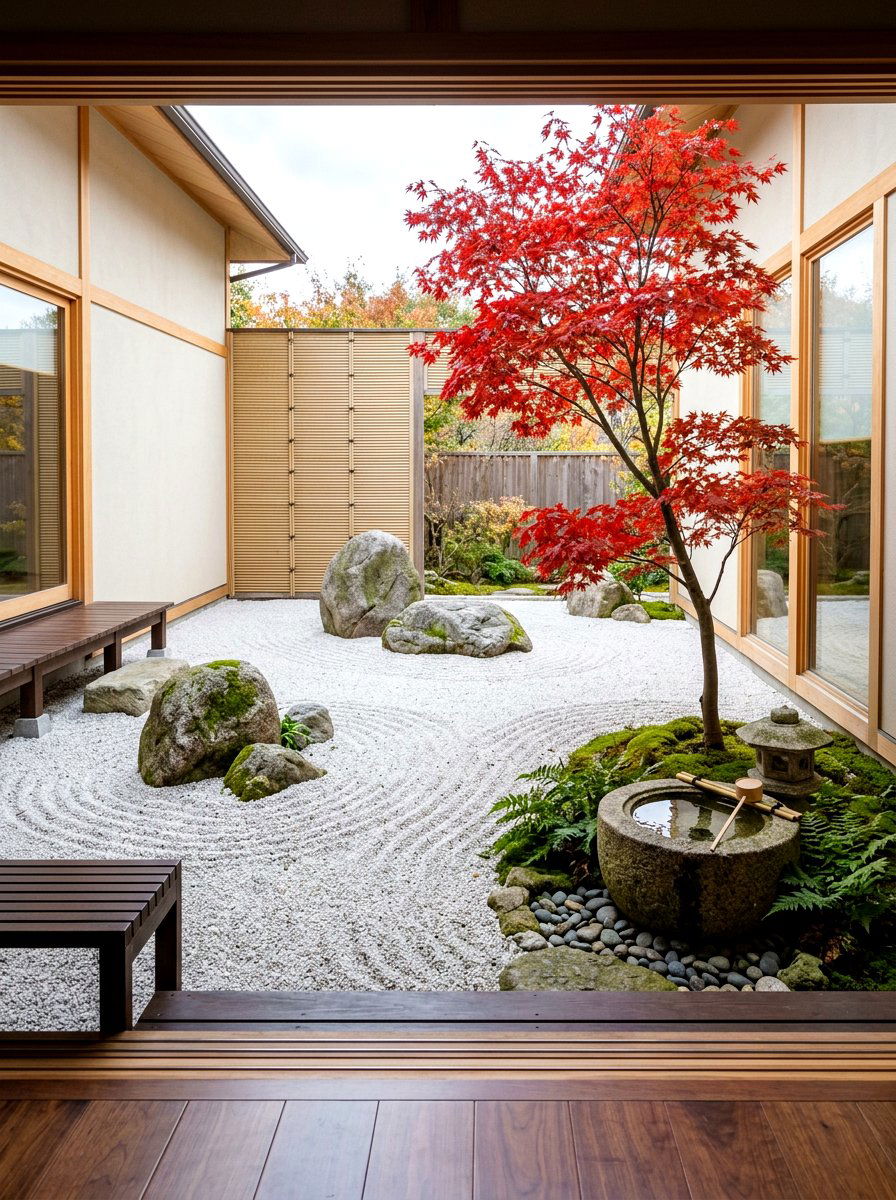 Japanese Zen Garden - 30 small garden ideas