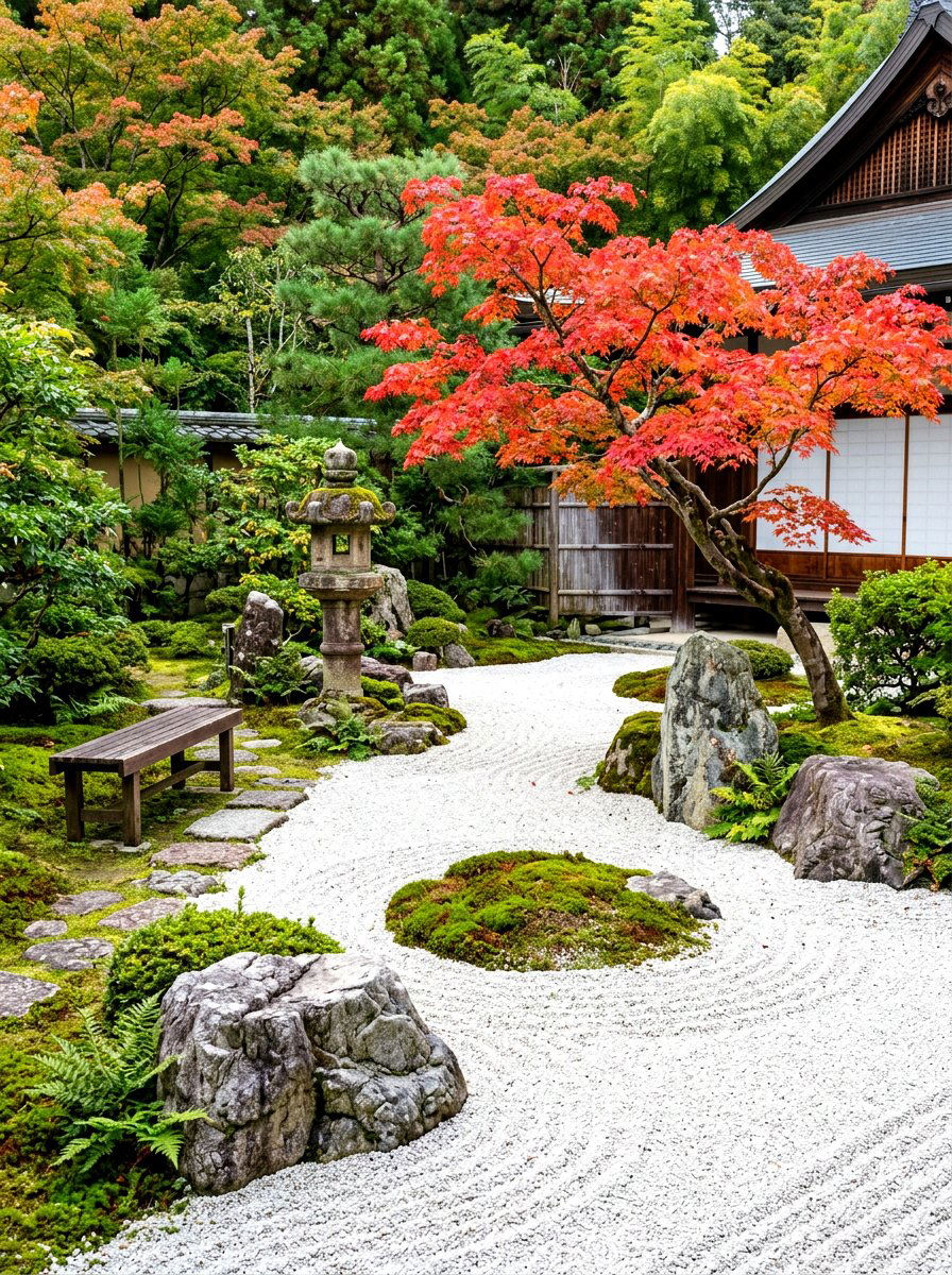 Japanese Zen Garden - 30 viral backyard ideas
