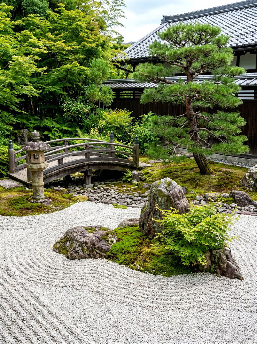 Japanese Zen Garden - 30 front garden ideas