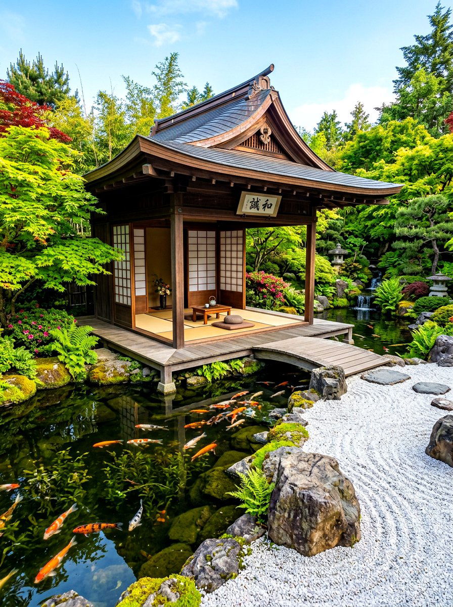 Japanese Zen Gazebo - 30 gazebo ideas