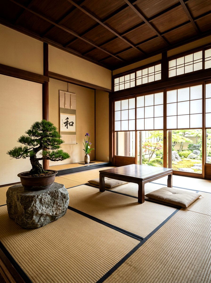 Japanese Zen Room - 30 yoga room ideas