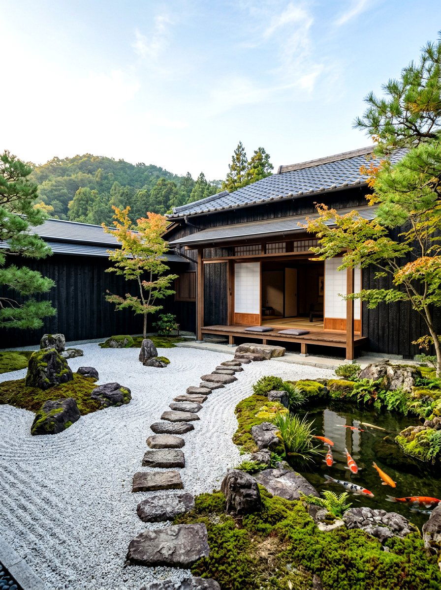 Japanese Zen Villa - 30 villa exterior ideas