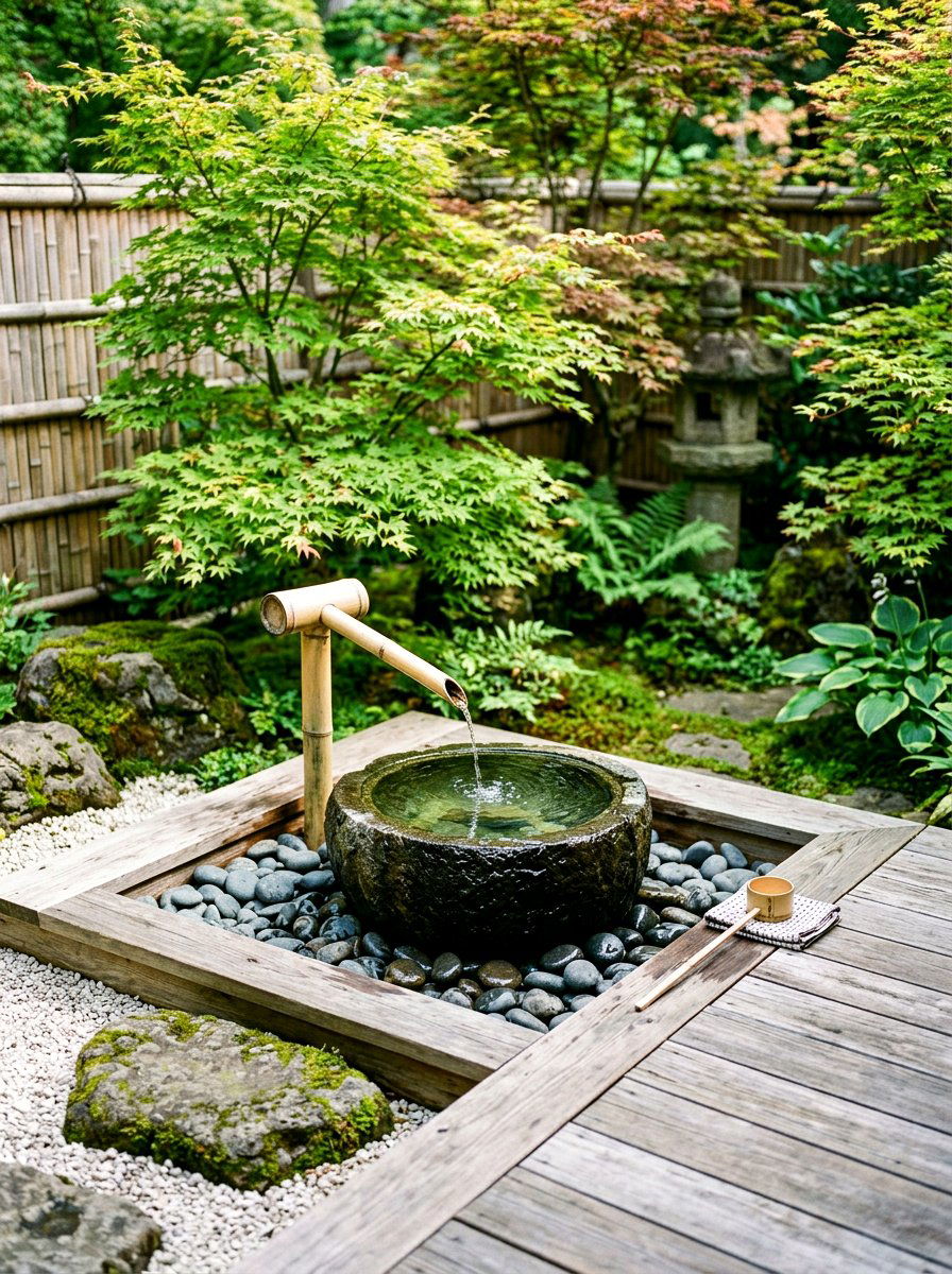 Japanese zen plunge pool - 30 plunge pool backyard ideas aesthetic