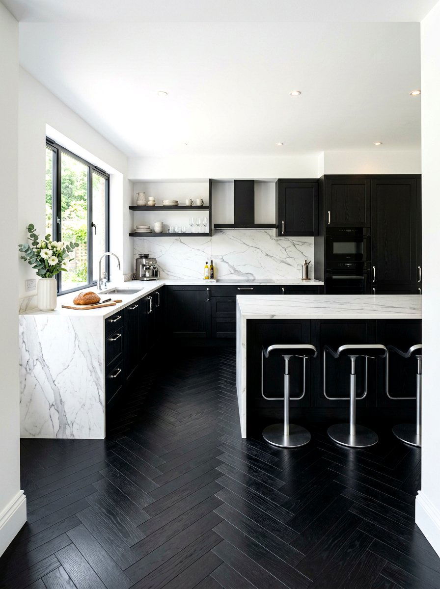 Parquet Kitchen Floor Ideas: 30 Elegant Patterns for Style